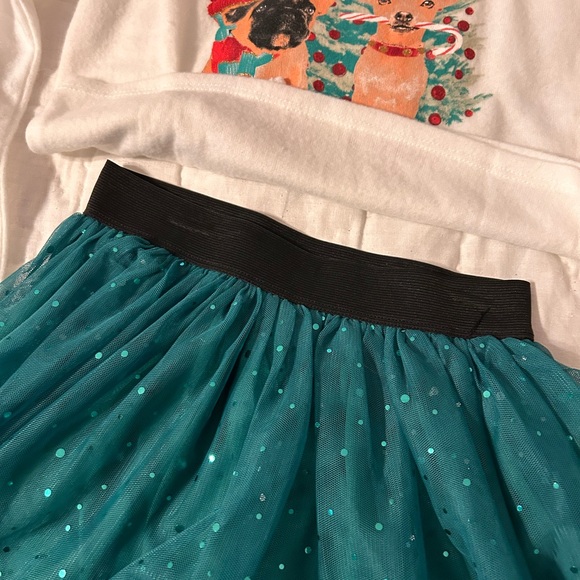 Sz 10/12 M, Girls Christmas Set - Picture 2 of 5